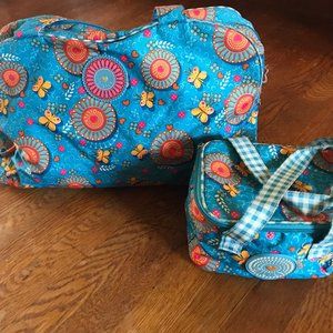 Oilily Travel Set Bags Blue (Duffle/Toiletry Bag)